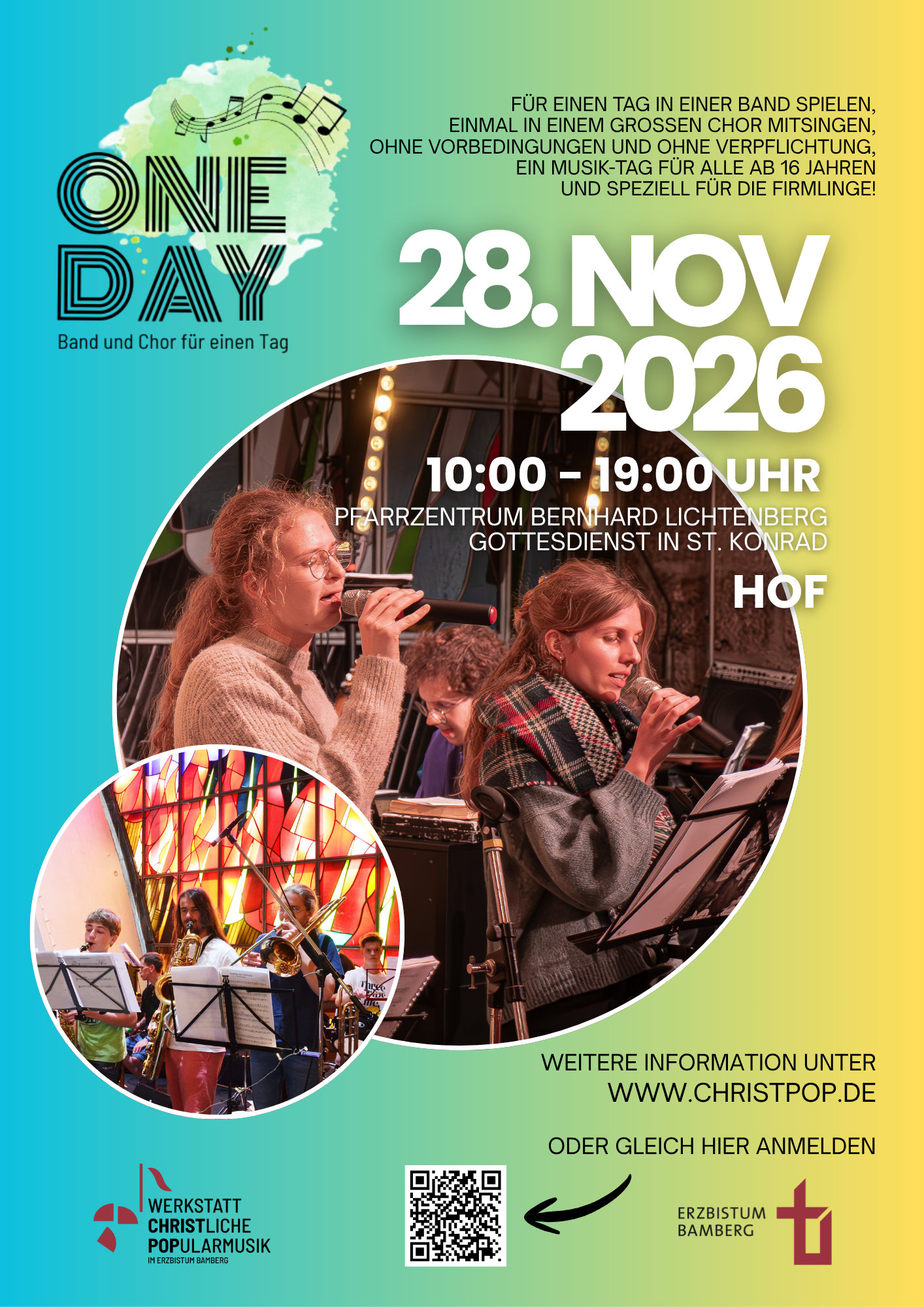 One Day Plakat Hof