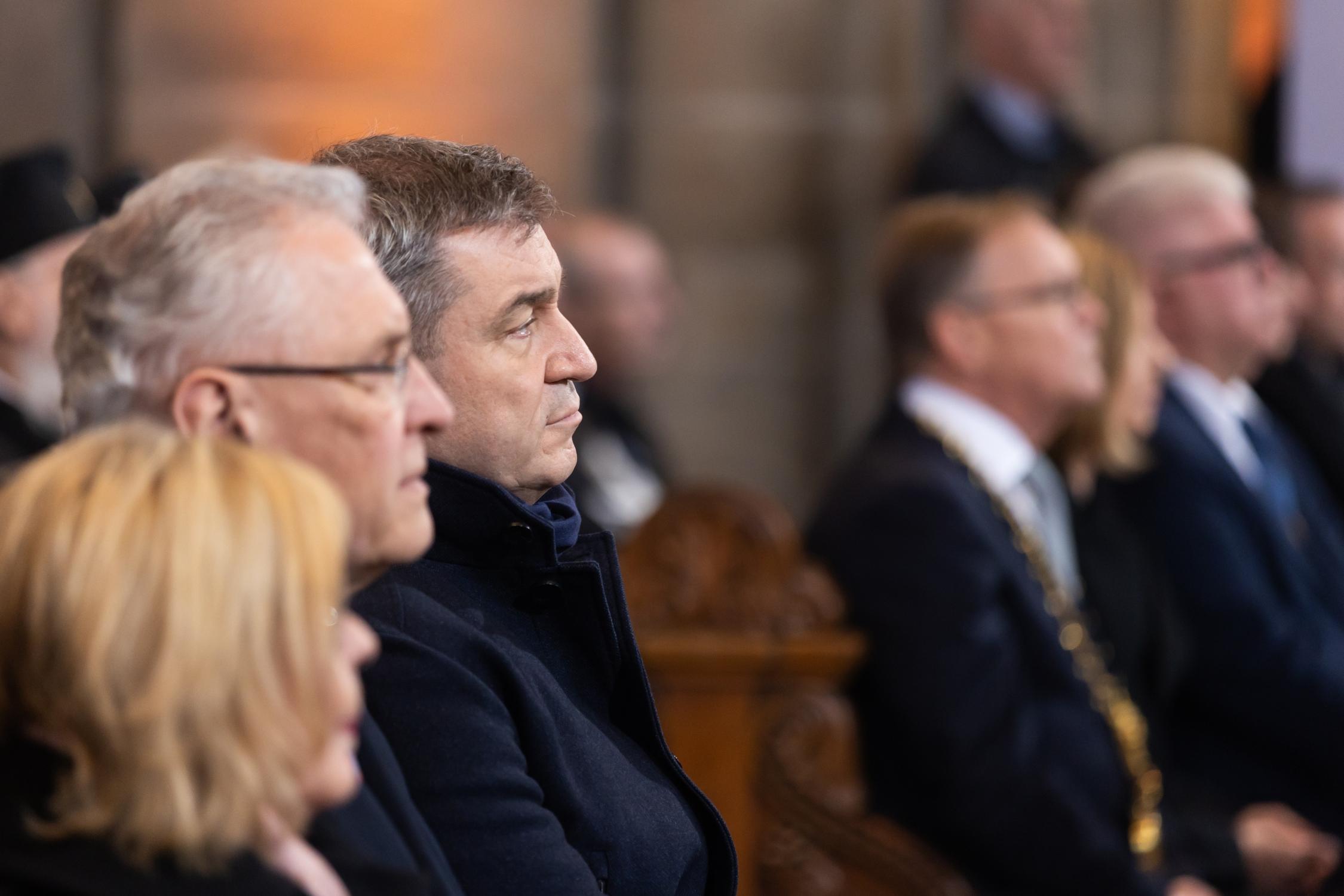 Bayerischer Ministerpräsident Markus Söder Amtseinführung Erzbischof Herwig Gössl