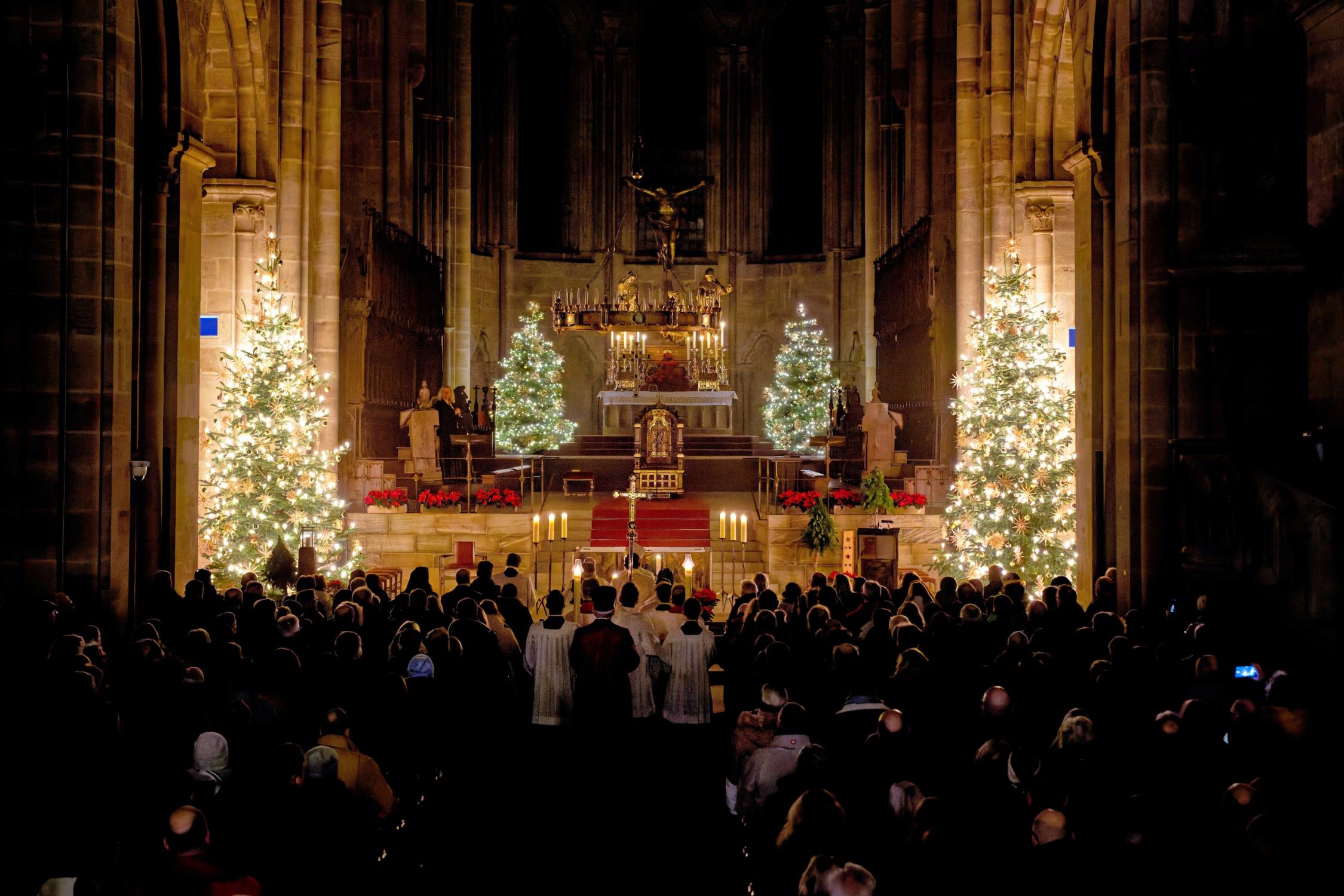 Christmette mit Erzbischof Gössl im Bamberger Dom Christmette