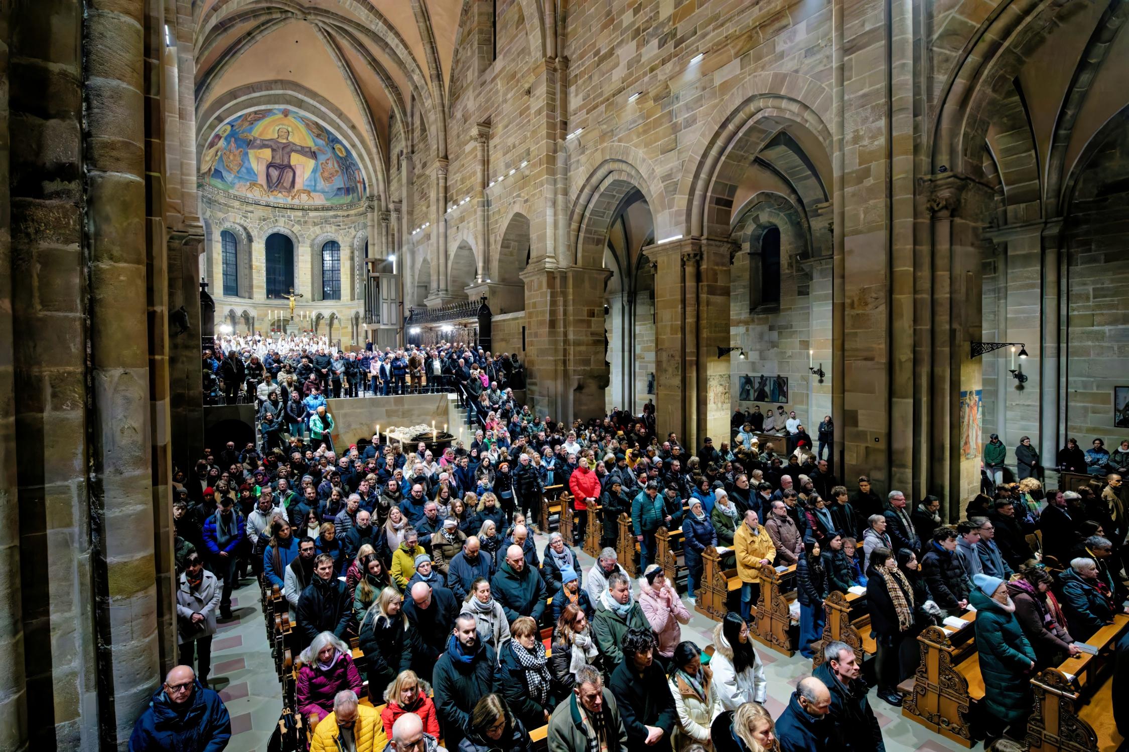 Christmette mit Erzbischof Gössl im Bamberger Dom Christmette