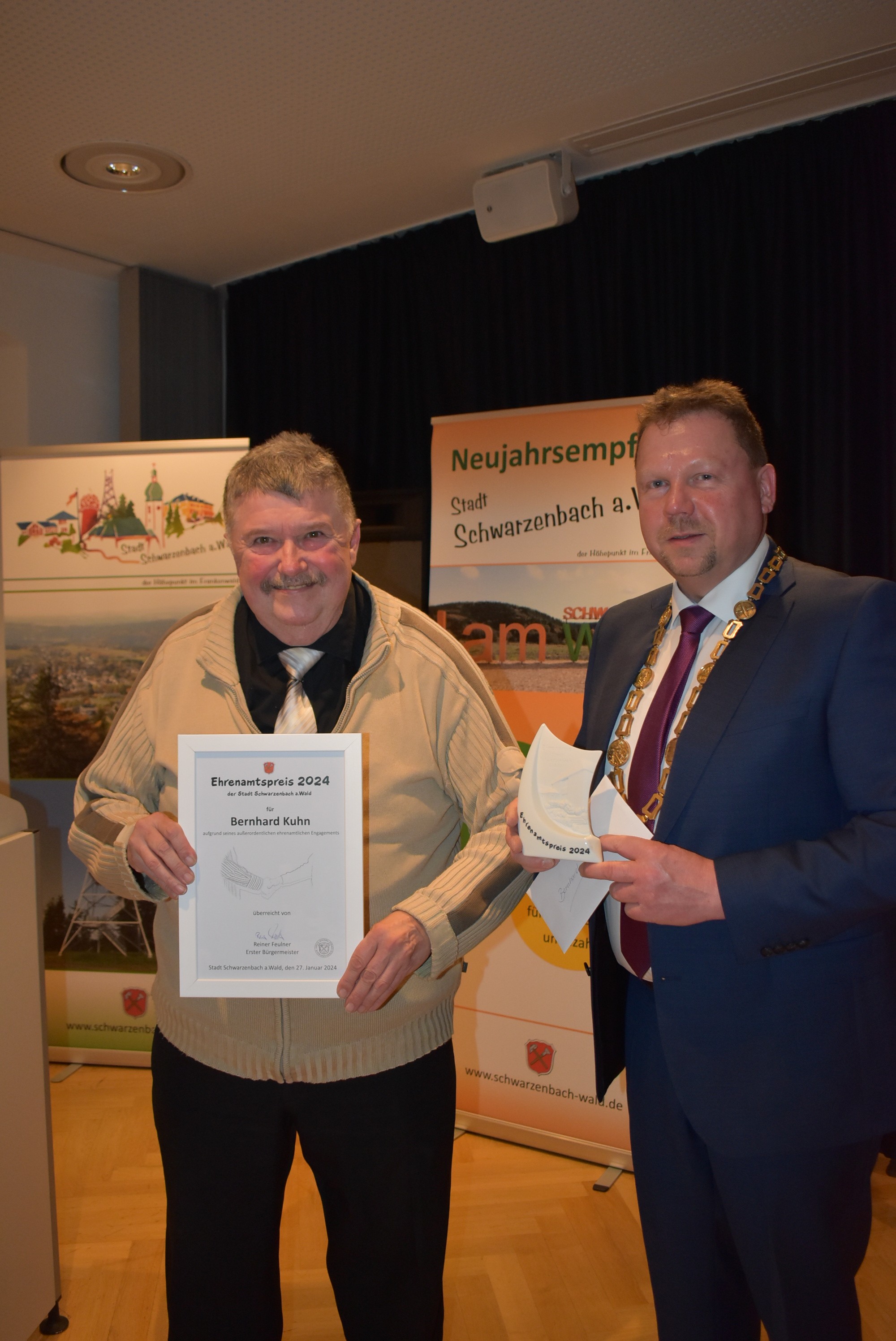 Ehrenamtspreis Schwarzenbach / Wald 2024