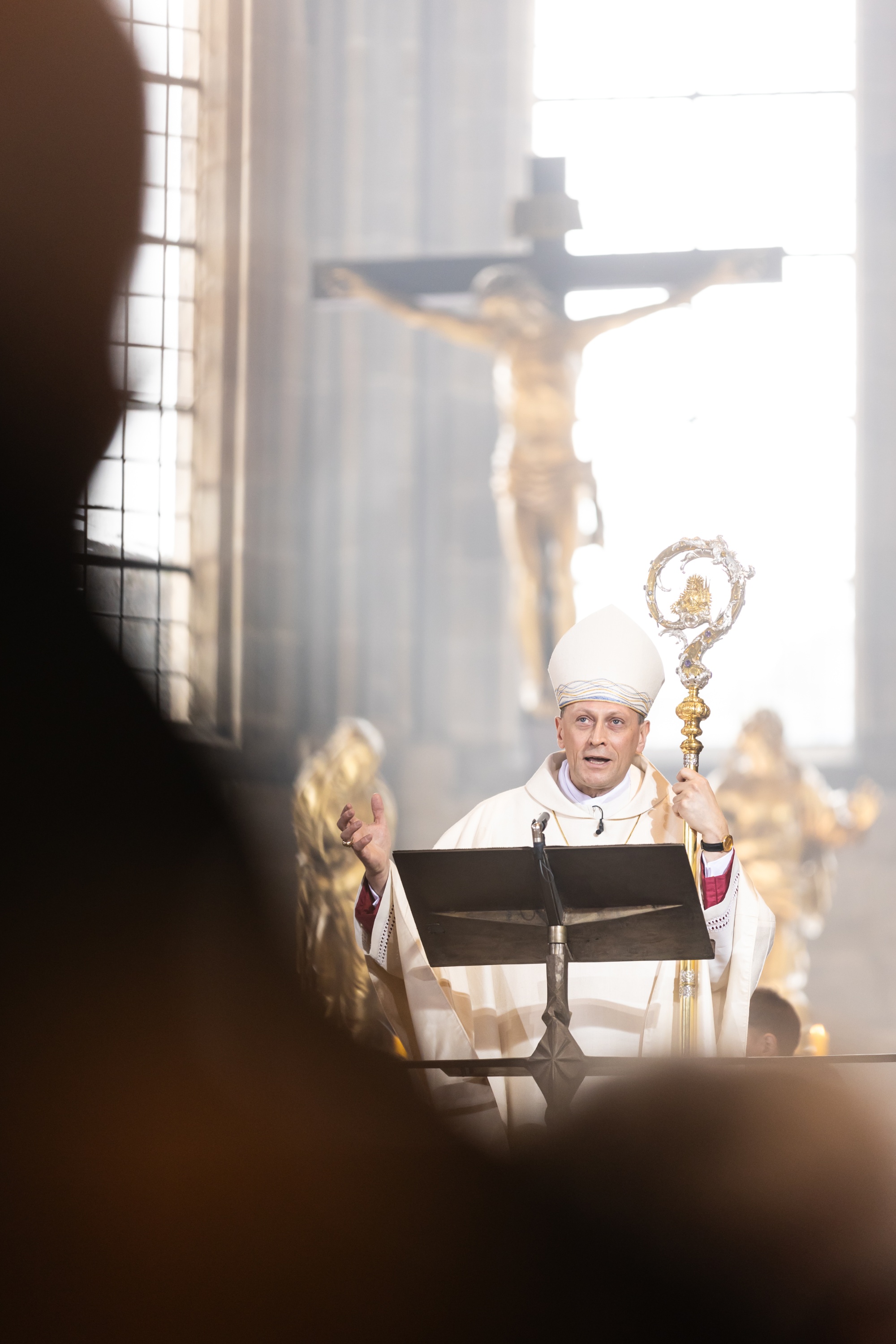 Erzbischof Herwig Gössl bei der Predigt Amtseinführung Erzbischof Herwig Gössl