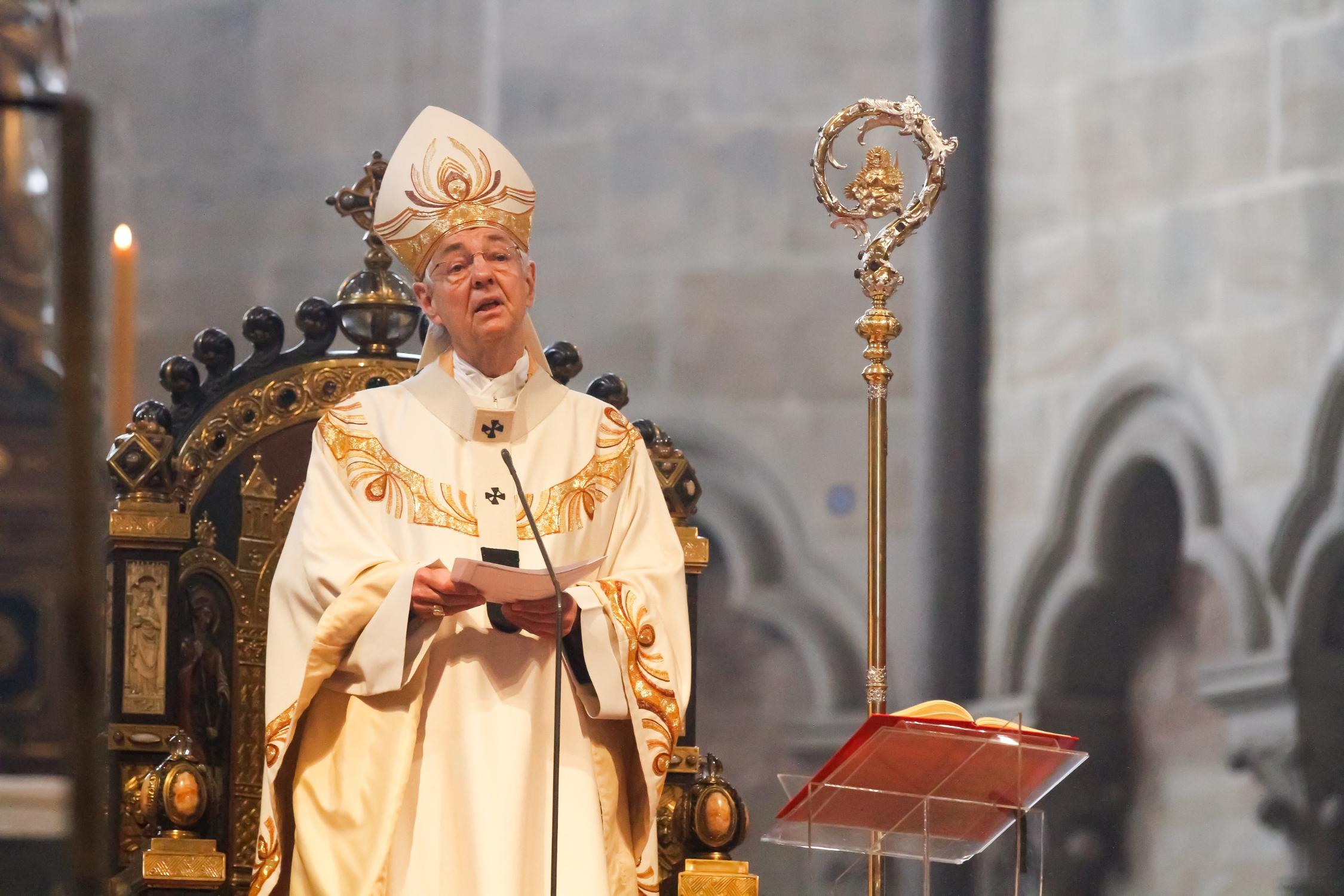Erzbischof Ludwig Schick beim Gottesdienst zum Kunigundenfest 2021 Erzbischof Ludwig Schick beim Kunigundenfest 2021