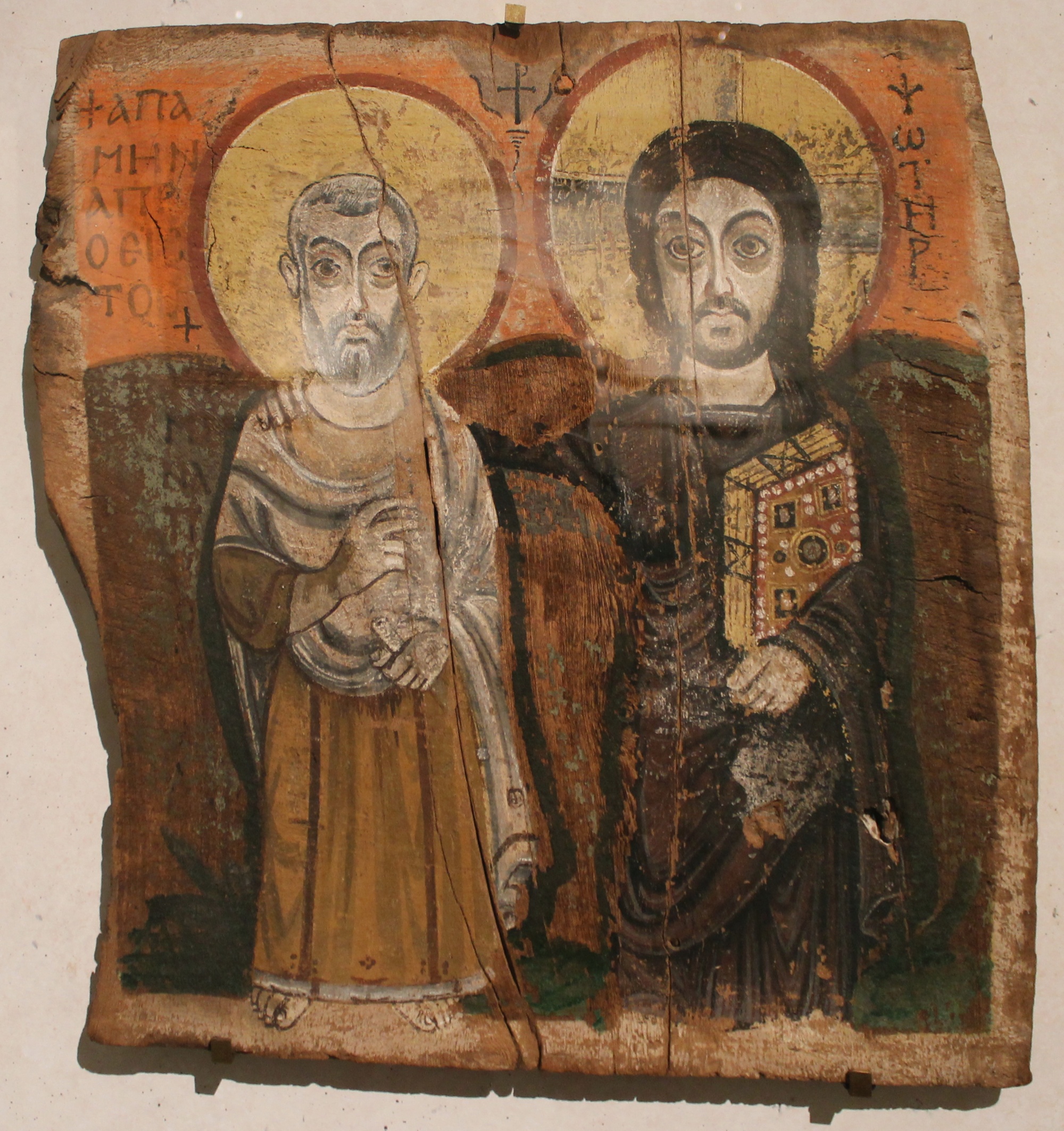 Jesus und Menas
