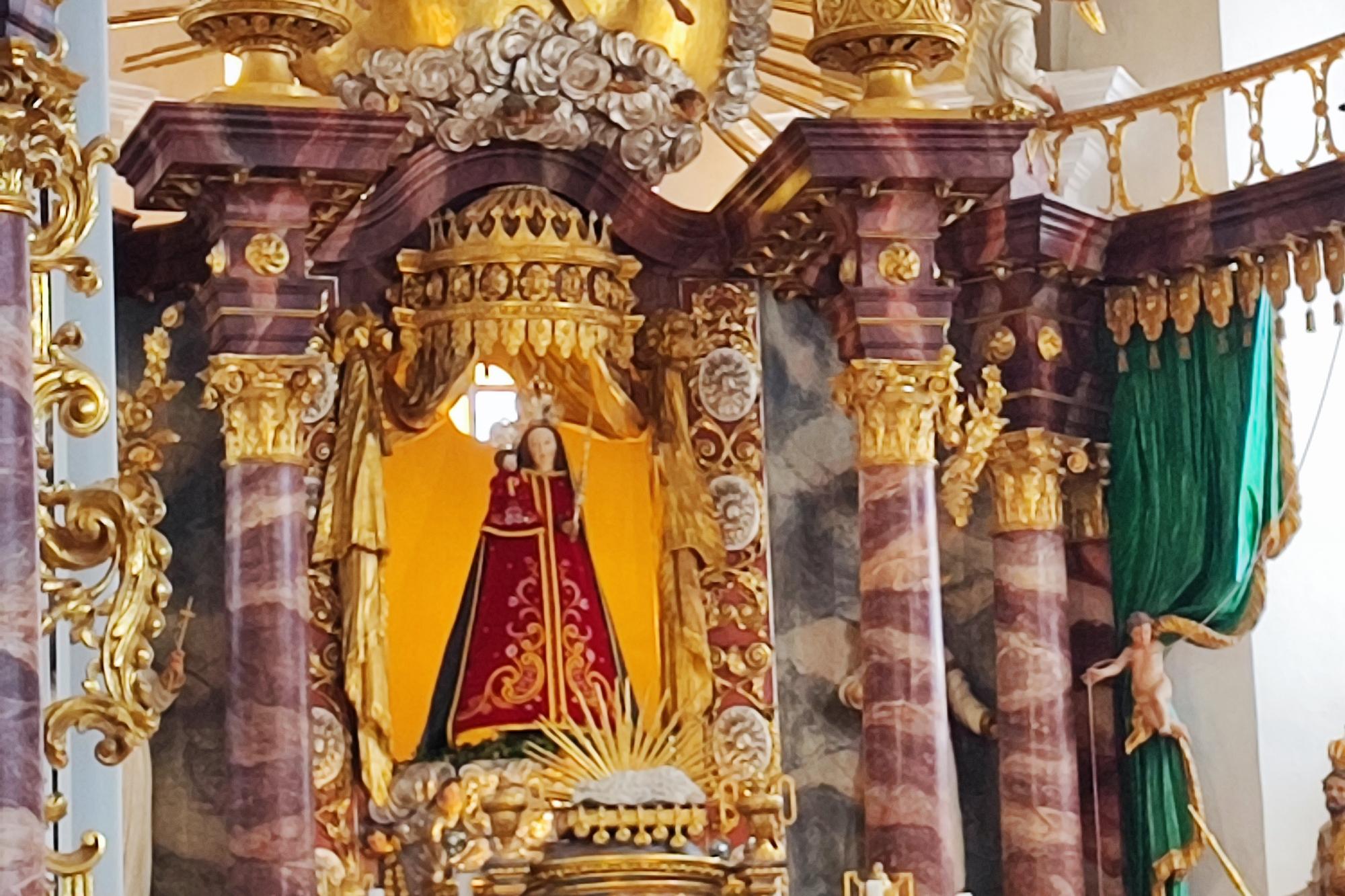 Marienaltar der Wallfahrtskirche