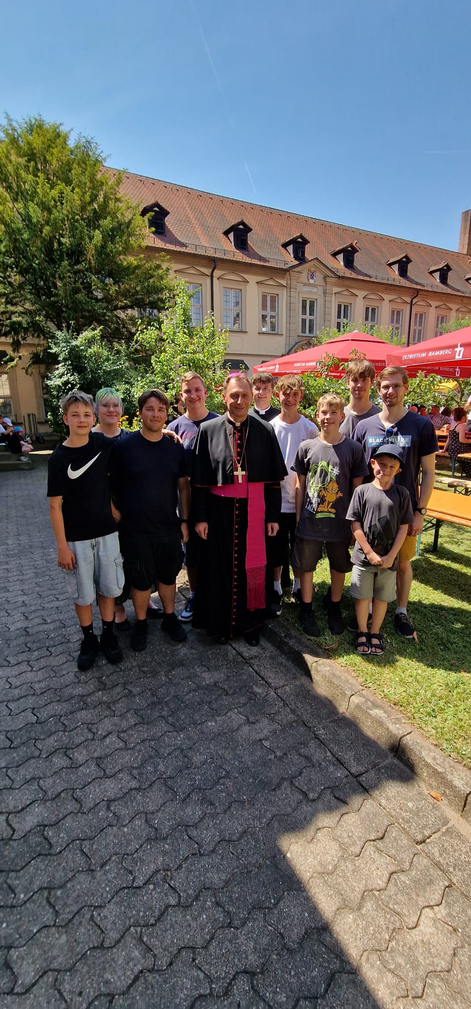 Ministranten in Bamberg