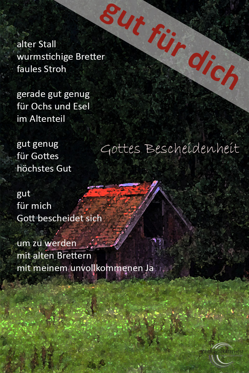 Mutmachbotschaft - gut für dich