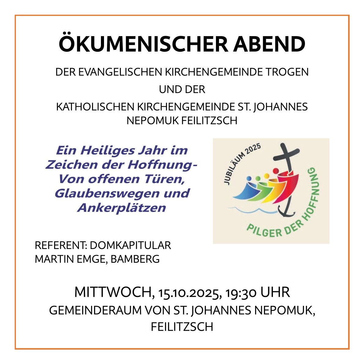 Ökumenischer Abend Feilitzsch