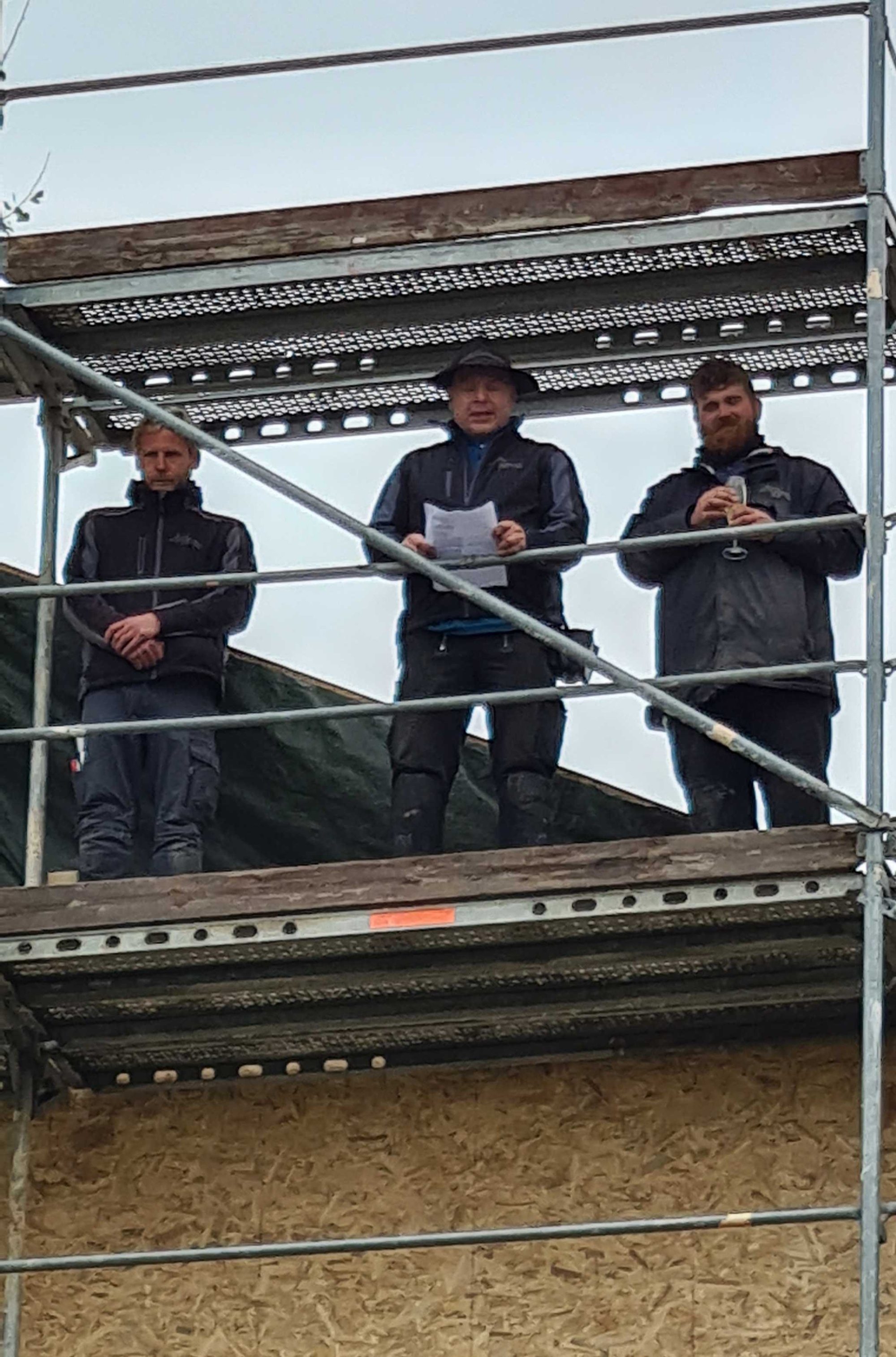 Richtfest Verwaltungszentrum SSB Hofer Land
