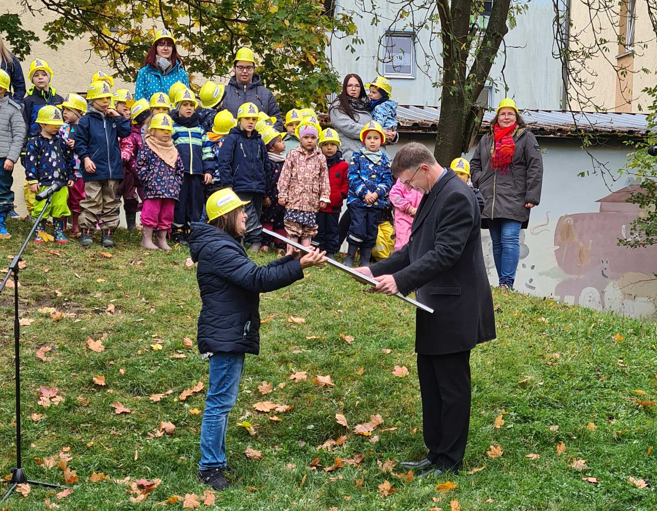 Richtfest Verwaltungszentrum SSB Hofer Land