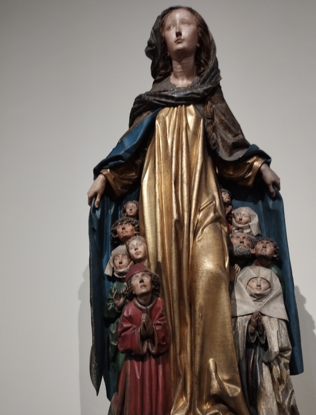 Schutzmantelmadonna im Bode-Museum in Berlin