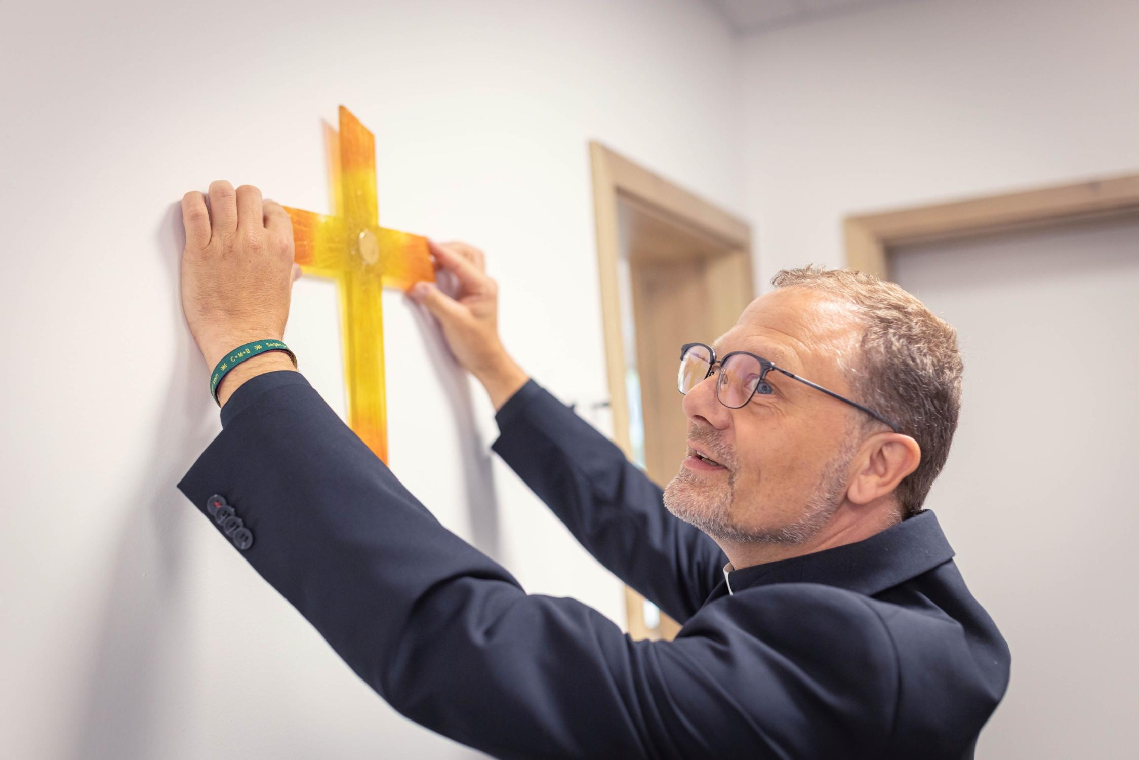 Segnung des Verwaltungszentrums