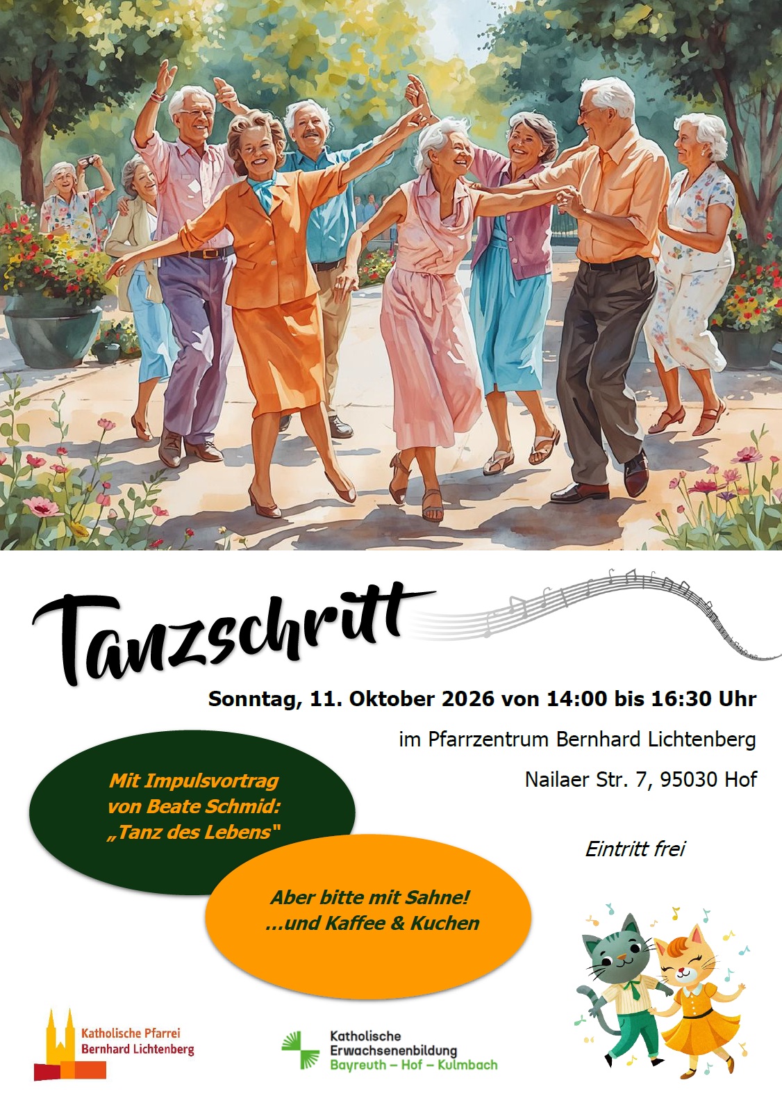 Tanzschritte Oktober 2026