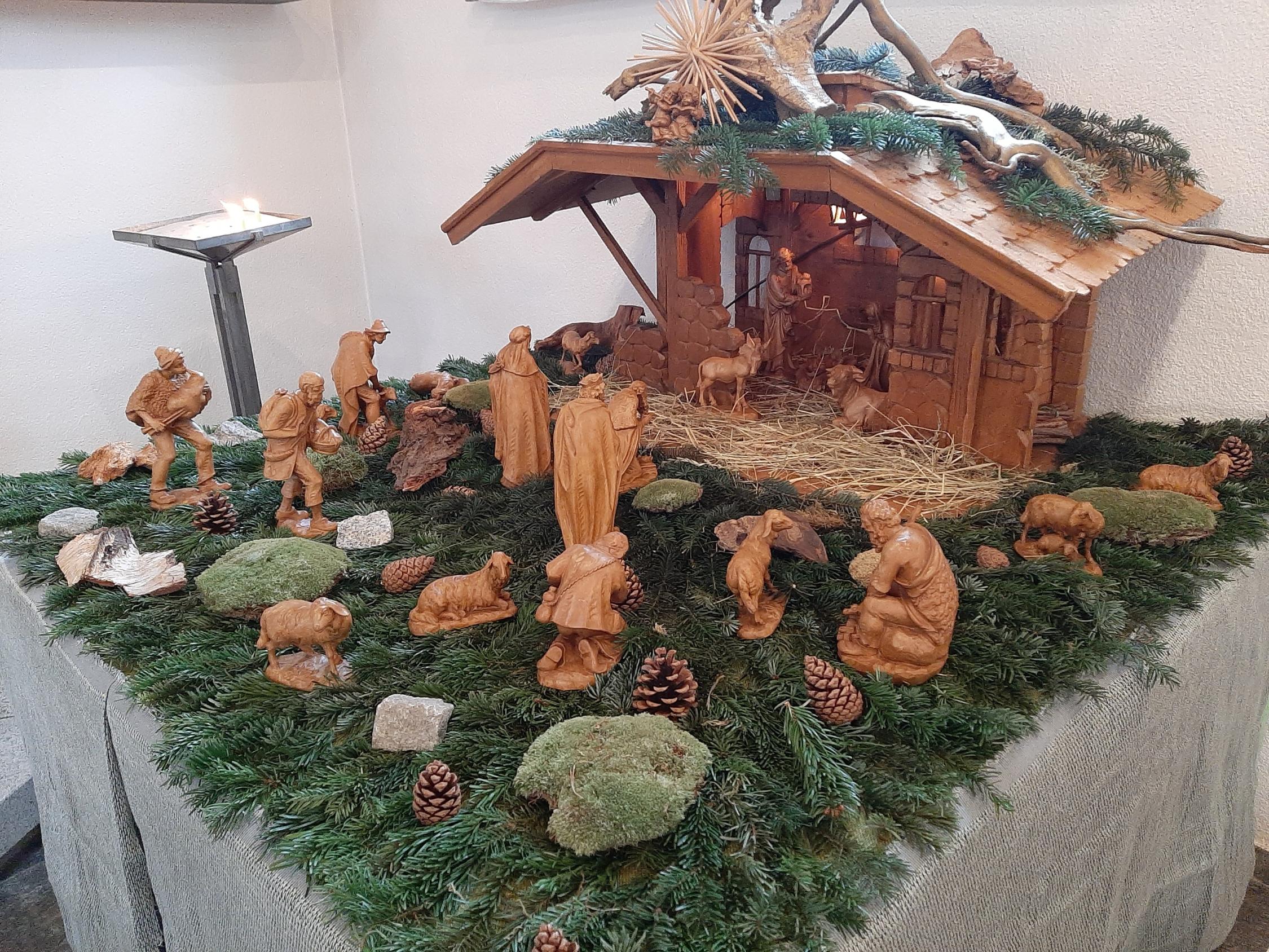 Weihnachtskrippe Hofer Land