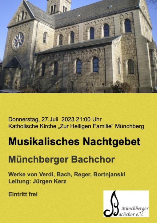ökumenisches musikalisches Abendgebet